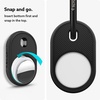 image:imageCaseology by Spigen for AirTag Keychain Case Vault  For Keys Bags Pets Backpacks Daily Carry EDC Device Not Included  Matte BlackMatte Black