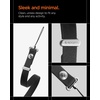 image:imageSpigen Adjustable Phone Lanyard Crossbody amp Neck Strap Black  For Phone Keys amp ID Magnetic Adjust Nylon Suede Universal Fit  Black