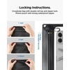 image:imageSpigen Aqua Shield for Waterproof Phone Pouch amp Crossbody Bag Set  IPX8 Detachable Dual System TouchThrough Window Adjustable Strap  Beach Pool Water Sports  Black Swimming and Travel Adjustable Long Belt IPX8 Waterproof Case Compatible with iPhone and SamsungBlack
