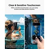 image:imageSpigen Aqua Shield for Waterproof Phone Pouch amp Crossbody Bag Set  IPX8 Detachable Dual System TouchThrough Window Adjustable Strap  Beach Pool Water Sports  Black Swimming and Travel Adjustable Long Belt IPX8 Waterproof Case Compatible with iPhone and SamsungBlack