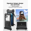 image:imageSpigen AquaShield Floating Universal Waterproof Phone Pouch IPX8 1 Pack  For all iPhone Series Pixel Series Galaxy SZ Fold UltraZ FoldFlip Series Universal Compatibility  Floatable BlackBlack