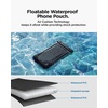 image:imageSpigen AquaShield Floating Universal Waterproof Phone Pouch IPX8 1 Pack  For all iPhone Series Pixel Series Galaxy SZ Fold UltraZ FoldFlip Series Universal Compatibility  Floatable BlackBlack