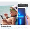 image:imageSpigen AquaShield Floating Universal Waterproof Phone Pouch IPX8 1 Pack  For all iPhone Series Pixel Series Galaxy SZ Fold UltraZ FoldFlip Series Universal Compatibility  Floatable BlackTransparent Crystal Clear
