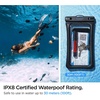 image:imageSpigen AquaShield Floating Universal Waterproof Phone Pouch IPX8 1 Pack  For all iPhone Series Pixel Series Galaxy SZ Fold UltraZ FoldFlip Series Universal Compatibility  Floatable BlackFloatable Black