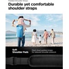 image:imageSpigen AquaShield Waterproof Dry Bag Backpack A631 Roll Top Lightweight Dry Storage Bag for Travel Swimming Boating Kayaking Camping and BeachSea Blue A631 30L