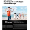 image:imageSpigen AquaShield Waterproof Dry Bag Backpack A631 Roll Top Lightweight Dry Storage Bag for Travel Swimming Boating Kayaking Camping and BeachSunset Orange A631 30L