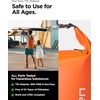 image:imageSpigen AquaShield Waterproof Dry Bag Backpack A631 Roll Top Lightweight Dry Storage Bag for Travel Swimming Boating Kayaking Camping and BeachSunset Orange A631 30L