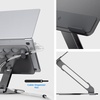 image:imageSpigen ArcDock Laptop Stand with 6 in 1 Hub USBA 30 USBC 30 PD 100W 4K 60Hz HDMI Universal Adjustable Folding Laptop Dock with 360 Rotating Base  Space Grey  for USBA 30 USBC 30 PD 100W 4K 60Hz HDMI Universal Adjustable Folding Dock Aluminum 360 Rotating Base  Space GreyCable Organizer Stand