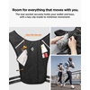 image:imageSpigen Dynamic Shield Running Vest ML Hydration Pack  500ml Flask Reflective Honeycomb Mesh for Marathon Trail Outdoors  Active BlackA720