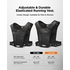 image:imageSpigen Dynamic Shield Running Vest ML Hydration Pack  500ml Flask Reflective Honeycomb Mesh for Marathon Trail Outdoors  Active BlackA720