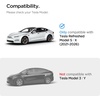 image:imageSpigen GlasTR EZ FIT Screen Protector Clear for Model SX 20212026  9H Tempered Glass Auto Align Tray Crystal Clear Compatible with Tesla Model S 20212026 Model X 20222026 Fromt 17
