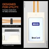 image:imageSpigen Life ID Badge Holder Card Wallet MagSlide Tech  2Card Magnetic Attach amp Slide Polycarbonate Durable  BlackDune Beige