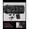 image:imageSpigen Life Magnetic Gym Bag Tumbler Carrier Holder  Fits 20oz40oz Bottles Molle System Phone Pocket Waterproof  BlackBlack