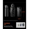 image:imageSpigen Life Magnetic Gym Bag Tumbler Carrier Holder  Fits 20oz40oz Bottles Molle System Phone Pocket Waterproof  BlackBlack