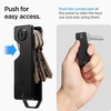 image:imageSpigen Life Metal Fit Key Chain Holder Key Organizer  Minimalist Compact with Key Ring  Black