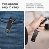 image:imageSpigen Life Metal Fit Key Chain Holder Key Organizer  Minimalist Compact with Key Ring  Black