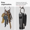 image:imageSpigen Life Metal Fit Key Chain Holder Key Organizer  Minimalist Compact with Key Ring  Black