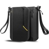 image:imageSpigen Life Passport Card Cover Holder RFID Blocking  Travel Document Organizer SIM Card Pin Included  BlackBlack  Family Size