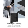 image:imageSpigen Life Passport Card Cover Holder RFID Blocking  Travel Document Organizer SIM Card Pin Included  BlackBlack  with AirTag Holder