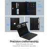 image:imageSpigen Life Passport Card Cover Holder RFID Blocking  Travel Document Organizer SIM Card Pin Included  BlackBlack  with AirTag Holder