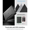 image:imageSpigen Life Passport Card Cover Holder RFID Blocking  Travel Document Organizer SIM Card Pin Included  BlackBlack  with MagSafe Card Holder