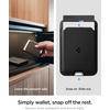 image:imageSpigen Life Passport Card Cover Holder RFID Blocking  Travel Document Organizer SIM Card Pin Included  BlackBlack  with MagSafe Card Holder