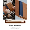 image:imageSpigen Life Passport Card Cover Holder RFID Blocking  Travel Document Organizer SIM Card Pin Included  BlackDune Beige