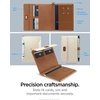 image:imageSpigen Life Passport Card Cover Holder RFID Blocking  Travel Document Organizer SIM Card Pin Included  BlackDune Beige