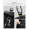 image:imageSpigen Life Soft Material Card Wallet RFID Blocking  Mesh Pocket DRing Strap Waterproof YKK Zipper Lightweight EDC  BlackBlack