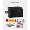 image:imageSpigen Life Soft Material Card Wallet RFID Blocking  Mesh Pocket DRing Strap Waterproof YKK Zipper Lightweight EDC  BlackBlack