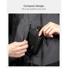 image:imageSpigen Life Soft Material Card Wallet RFID Blocking  Mesh Pocket DRing Strap Waterproof YKK Zipper Lightweight EDC  BlackBlack