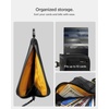image:imageSpigen Life Soft Material Card Wallet RFID Blocking  Mesh Pocket DRing Strap Waterproof YKK Zipper Lightweight EDC  BlackBlack
