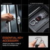 image:imageSpigen Life Titanium Keychain Pocket Knife with Carabiner Key Clip Keychain Clip Folding Knife Everyday Carry EDC Gear Gadget and Equipment Bottle Opener  Gunmetal