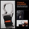 image:imageSpigen Life Titanium Keychain Pocket Knife with Carabiner Key Clip Keychain Clip Folding Knife Everyday Carry EDC Gear Gadget and Equipment Bottle Opener  Gunmetal