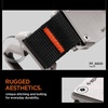image:imageSpigen Life Titanium Keychain Pocket Knife with Carabiner Key Clip Keychain Clip Folding Knife Everyday Carry EDC Gear Gadget and Equipment Bottle Opener  Gunmetal
