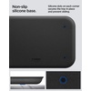 image:imageSpigen Modern Valet Tray PU Vegan Leather Storage Organizer Sectional  For Entryway Bedside Desk Nightstands Keys Wallet Watch Jewelry  BlackBlack