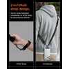image:imageSpigen MultiFunctional Phone Crossbody amp Wrist Strap  Detachable Magnetic Buckle MOLLE DRingSnap Hook for Cases Keychains AirPods  Black