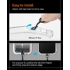 image:imageSpigen MultiFunctional Phone Crossbody amp Wrist Strap  Detachable Magnetic Buckle MOLLE DRingSnap Hook for Cases Keychains AirPods  Black