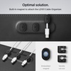 image:imageSpigen PU Leather Desk Pad 354x157  Waterproof Desk Blotter Protector Computer Desktop Rubberized Base Easy Gliding Surface  BlackBlack Magnetic