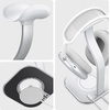 image:imageSpigen Premium Aluminum Headphone Stand for AirPods Max 12 20202026  Universal Compatibility for AirPods Max Sonos Ace Bose Beats Sony PlayStation etc Charger Not Included  Space GraySilver