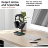 image:imageSpigen Premium Aluminum Headphone Stand for AirPods Max 12 20202026  Universal Compatibility for AirPods Max Sonos Ace Bose Beats Sony PlayStation etc Charger Not Included  Space GraySpace Gray