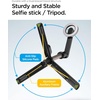 image:imageSpigen Selfie Stick Automatic Tripod Stand Bluetooth Remote Control Shutter  66 Extendable For iPhone 1712 Pixel 10 amp Galaxy S26S24 Z Fold 8 UltraZ FoldFlip 8 7 amp More  BlackBlack