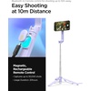 image:imageSpigen Selfie Stick Automatic Tripod Stand Bluetooth Remote Control Shutter  66 Extendable For iPhone 1712 Pixel 10 amp Galaxy S26S24 Z Fold 8 UltraZ FoldFlip 8 7 amp More  BlackLavender Universal