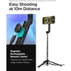 image:imageSpigen Selfie Stick Automatic Tripod Stand Bluetooth Remote Control Shutter  66 Extendable For iPhone 1712 Pixel 10 amp Galaxy S26S24 Z Fold 8 UltraZ FoldFlip 8 7 amp More  BlackBlack Universal