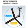 image:imageSpigen Selfie Stick Automatic Tripod Stand Bluetooth Remote Control Shutter  66 Extendable For iPhone 1712 Pixel 10 amp Galaxy S26S24 Z Fold 8 UltraZ FoldFlip 8 7 amp More  BlackBlack Universal