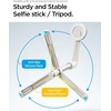 image:imageSpigen Selfie Stick Automatic Tripod Stand Bluetooth Remote Control Shutter  66 Extendable For iPhone 1712 Pixel 10 amp Galaxy S26S24 Z Fold 8 UltraZ FoldFlip 8 7 amp More  BlackDune Beige Universal