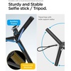 image:imageSpigen Selfie Stick Automatic Tripod Stand Bluetooth Remote Control Shutter  66 Extendable For iPhone 1712 Pixel 10 amp Galaxy S26S24 Z Fold 8 UltraZ FoldFlip 8 7 amp More  BlackBlack Universal