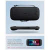 image:imageSpigen Slim Carrying Case for Nintendo Switch 2 2025  12 Game Card Slots Rear Grip amp Carabiner GHook  Travel Pouch for Commuters Students amp Gamers On the Go  Charcoal GrayBlack Klasden V2