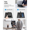 image:imageSpigen Slim Fold Portable Standing Desk Laptop Stand Foldable  Ergonomic Angle Lift AntiSlip for MacBook Neo MacBook Air MacBook Pro 1116 and iPadAirPro and More  BlackLD201S7