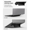 image:imageSpigen Slim Fold Portable Standing Desk Laptop Stand Foldable  Ergonomic Angle Lift AntiSlip for MacBook Neo MacBook Air MacBook Pro 1116 and iPadAirPro and More  BlackLD201S3